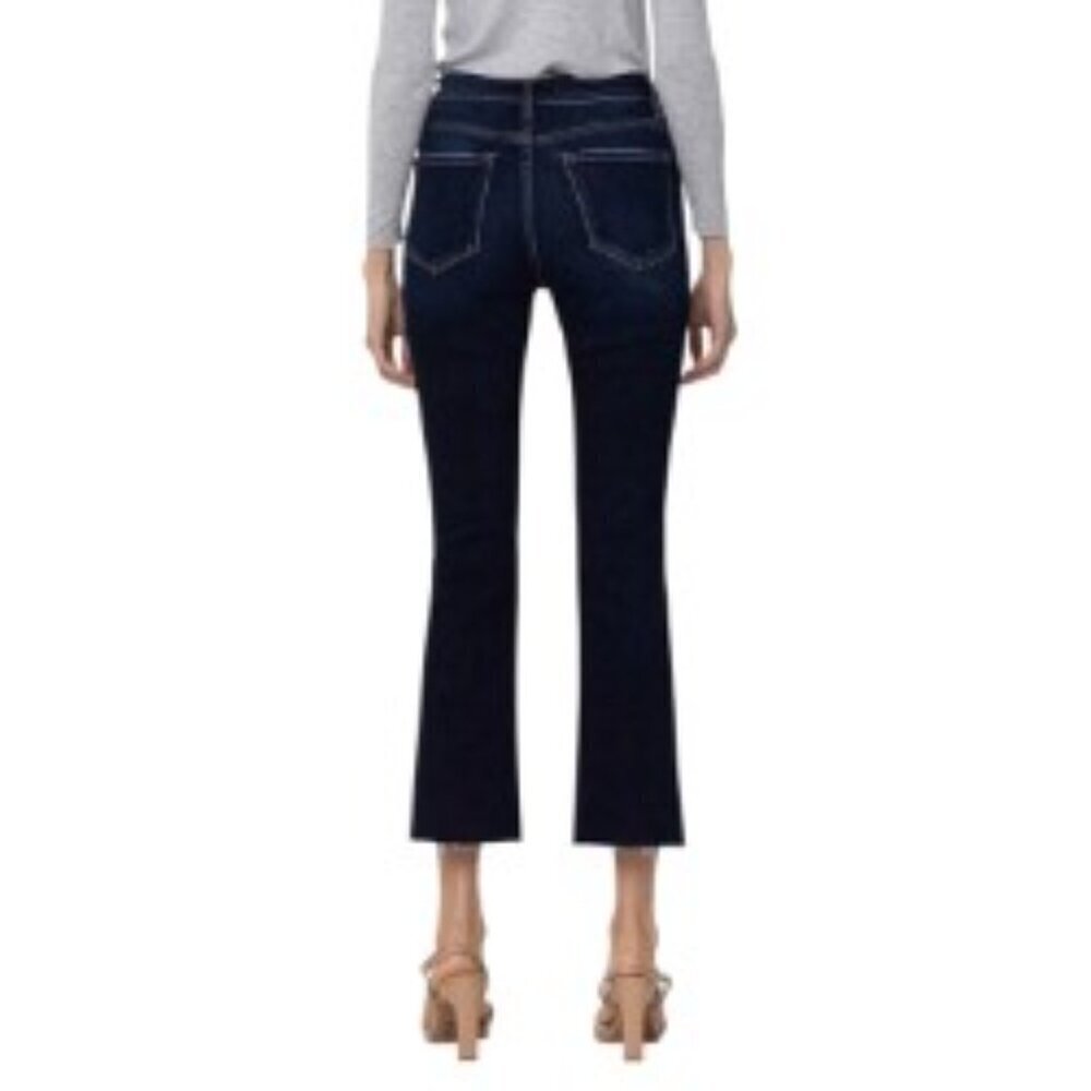 Flying Monkey High Rise Crop Kick Flare Jeans 26